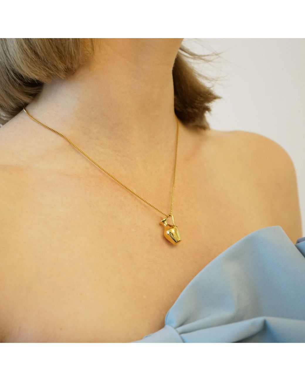 Smilla Brav Metallic Necklace Liebeskelch