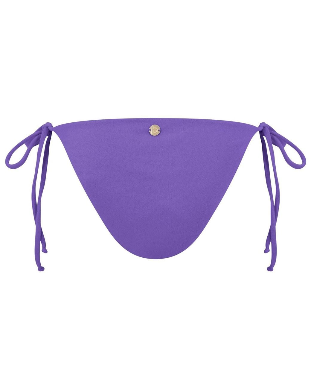 Blake Swimwear Purple String Bikini Bottom