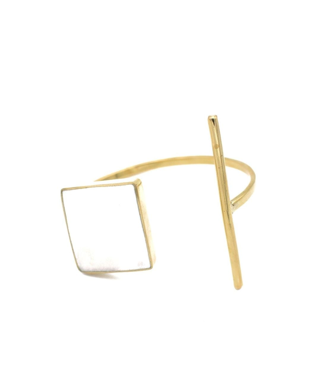 Lala Salama Metallic Mraba Cuff