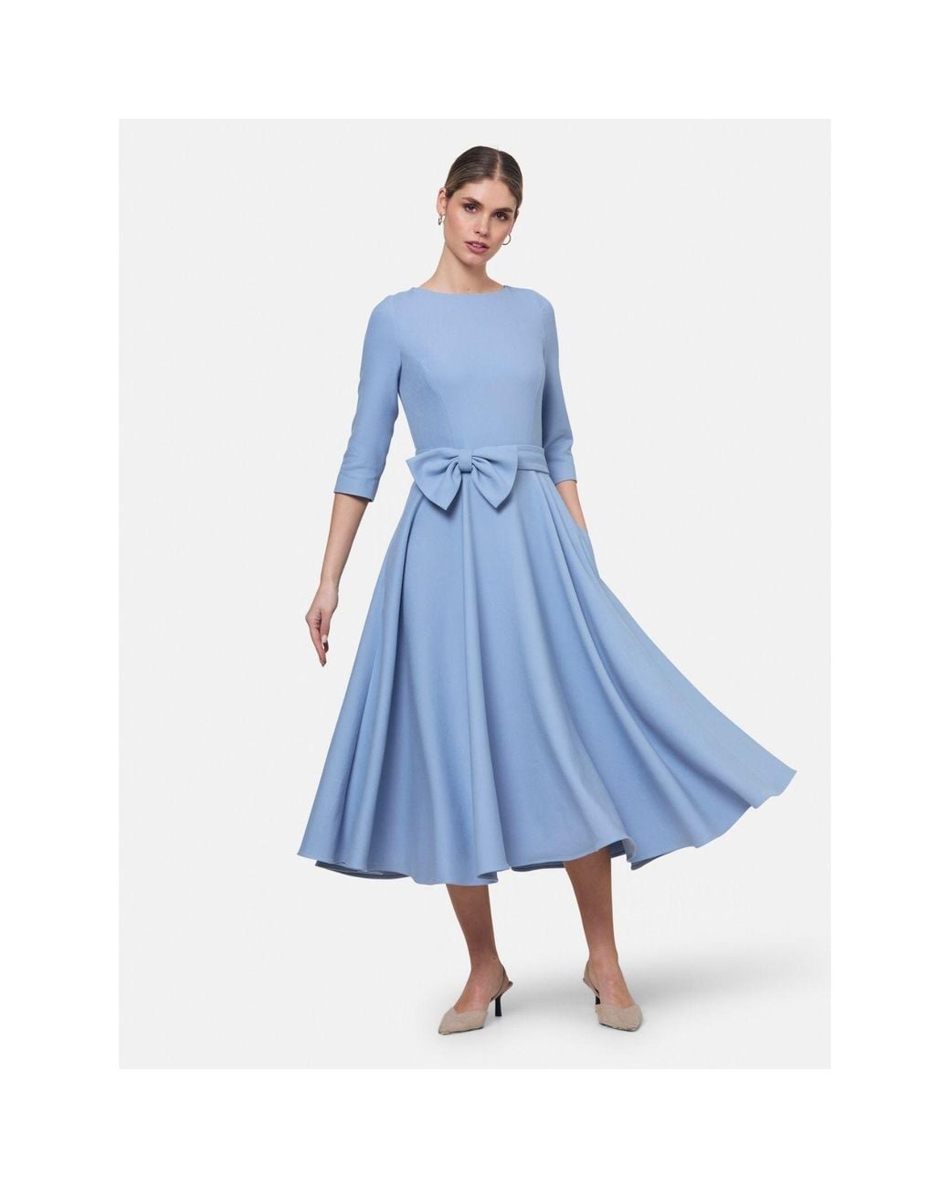 Helen Mcalinden Blue Eva Sky Dress