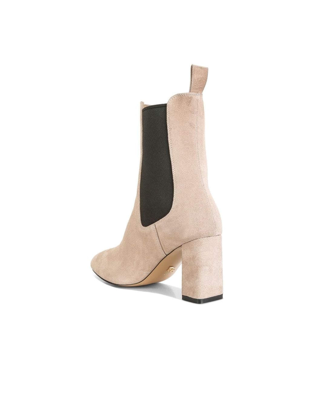 Rag & Co Brown Neutrals Gaven Suede High Ankle Chelsea Boots