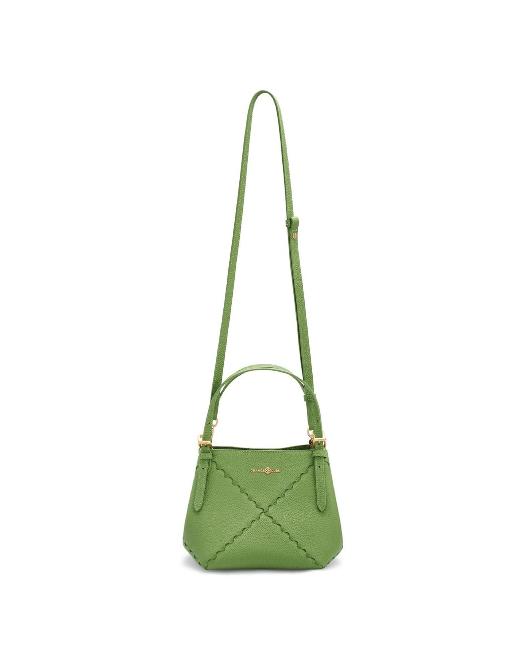 Orange Cube Green Dusk Mosaic Mini Tote