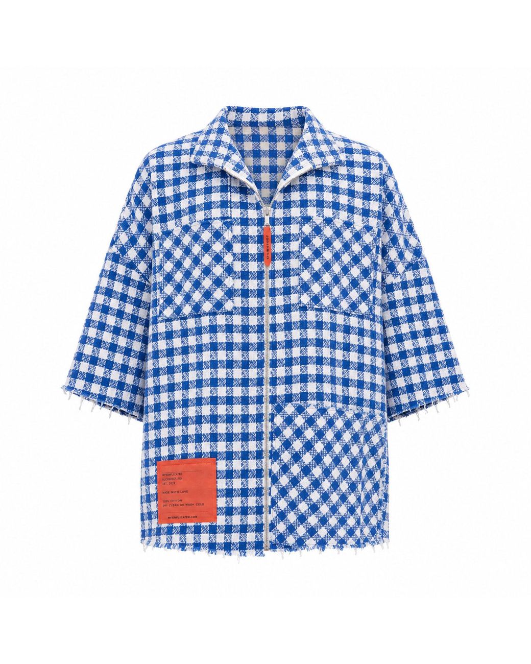 mysimplicated Blue Cote Bleue Short Sleeve Shirt W