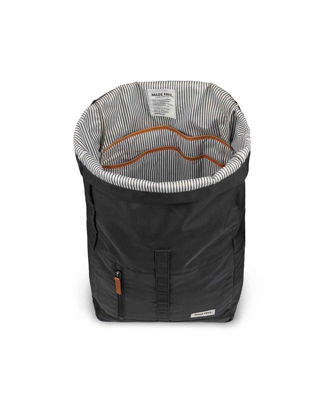 Made Free Black Roll Pack Aw Charcoal for men