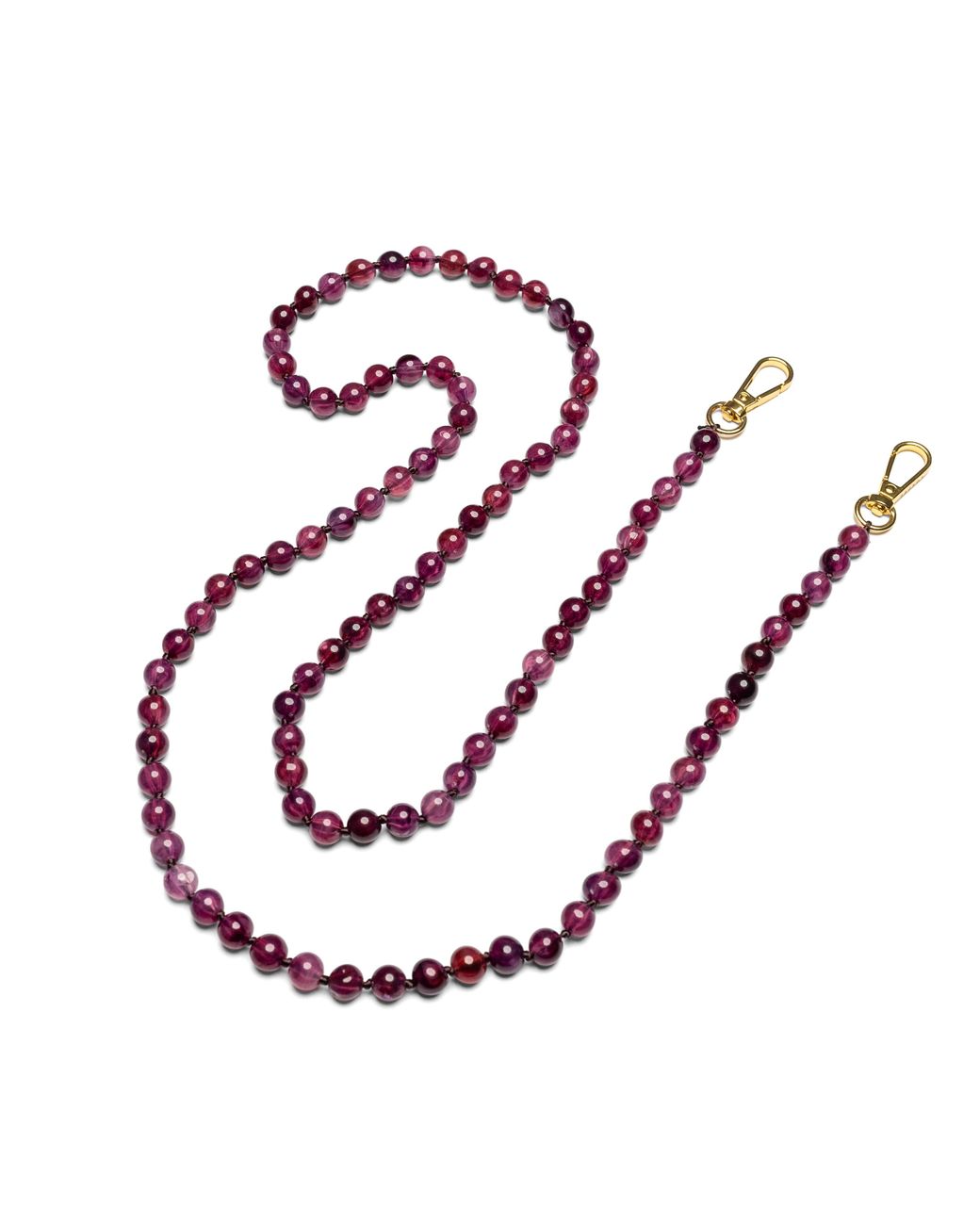 Cordée Cases Purple Scarlett 3-Piece Crossbody Phone Case Set Burgundy