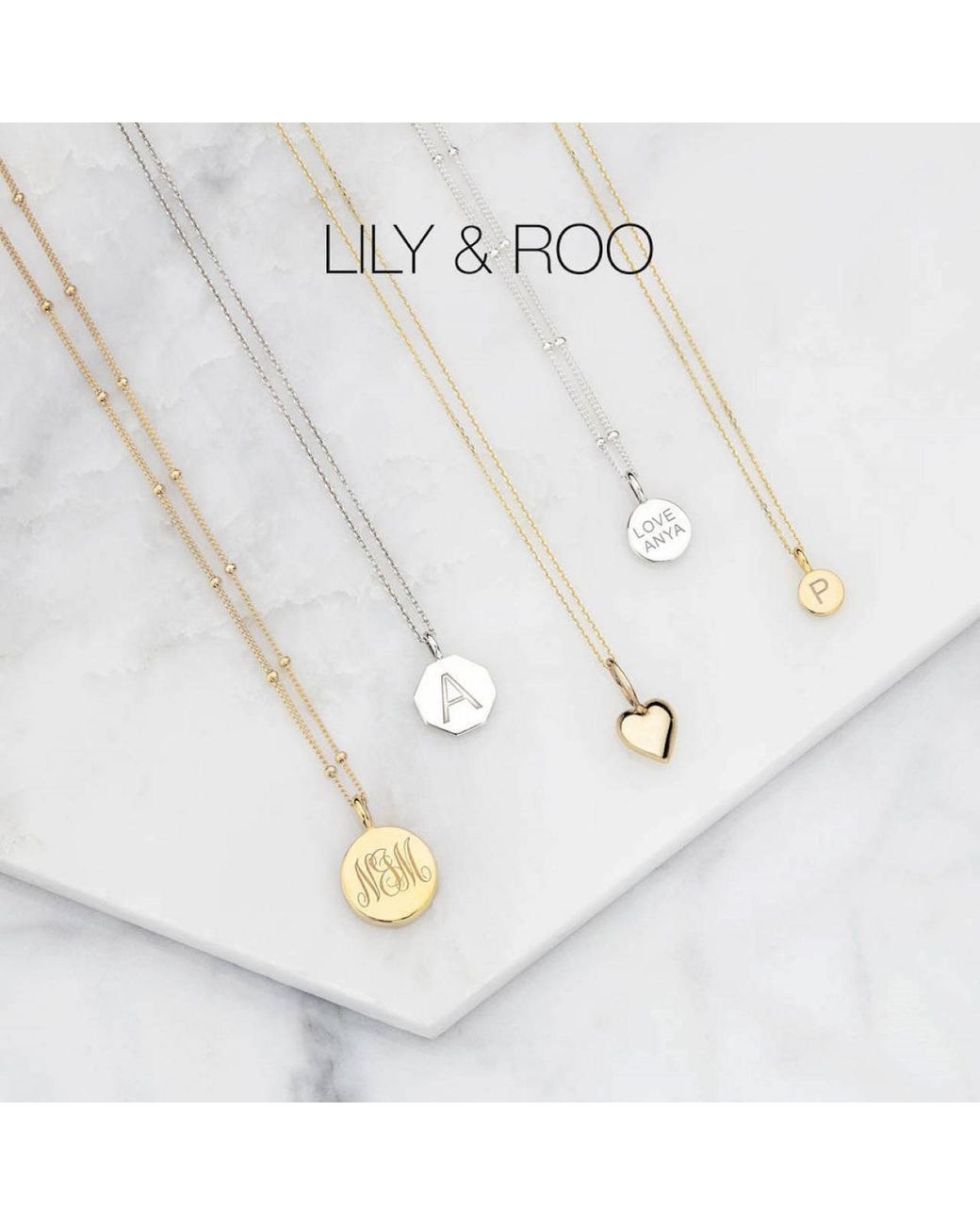 Lily & Roo Metallic Solid Floating Diamond Bracelet