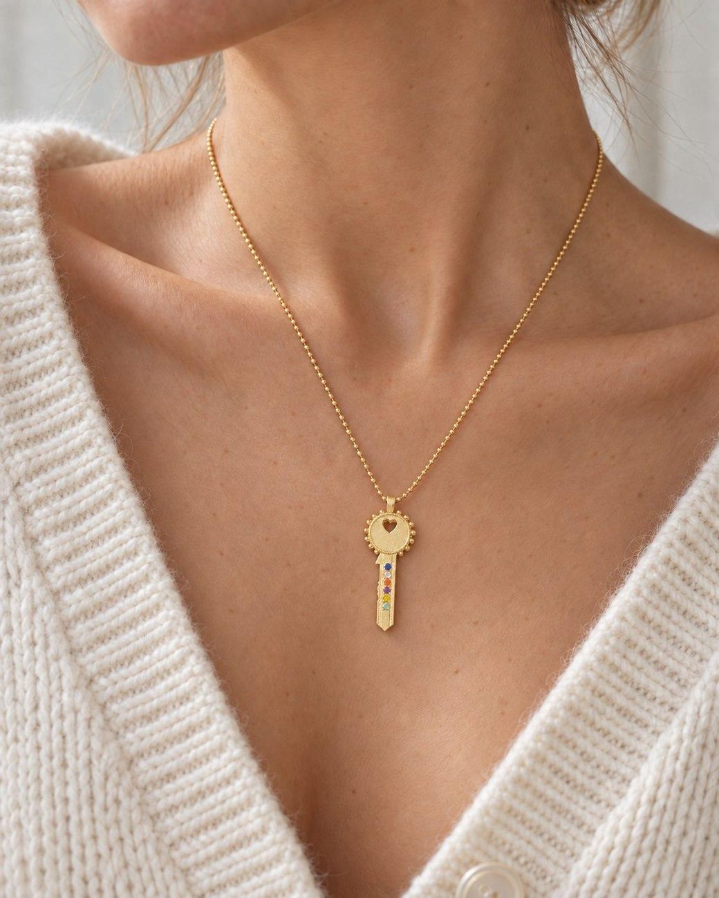 Carolina Benoit Metallic The Lovekey Theory — Key Of Creativity