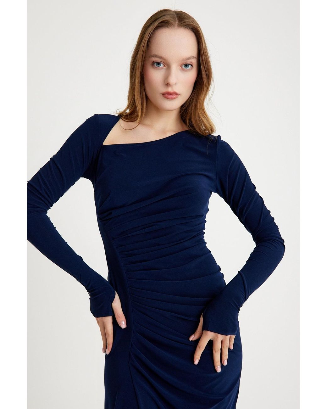 Growny Blue Amadora Dress