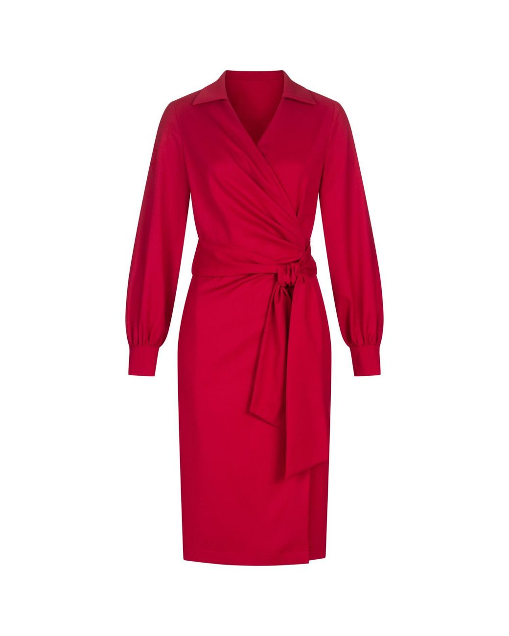 Marianna Déri Red Wrap Dress