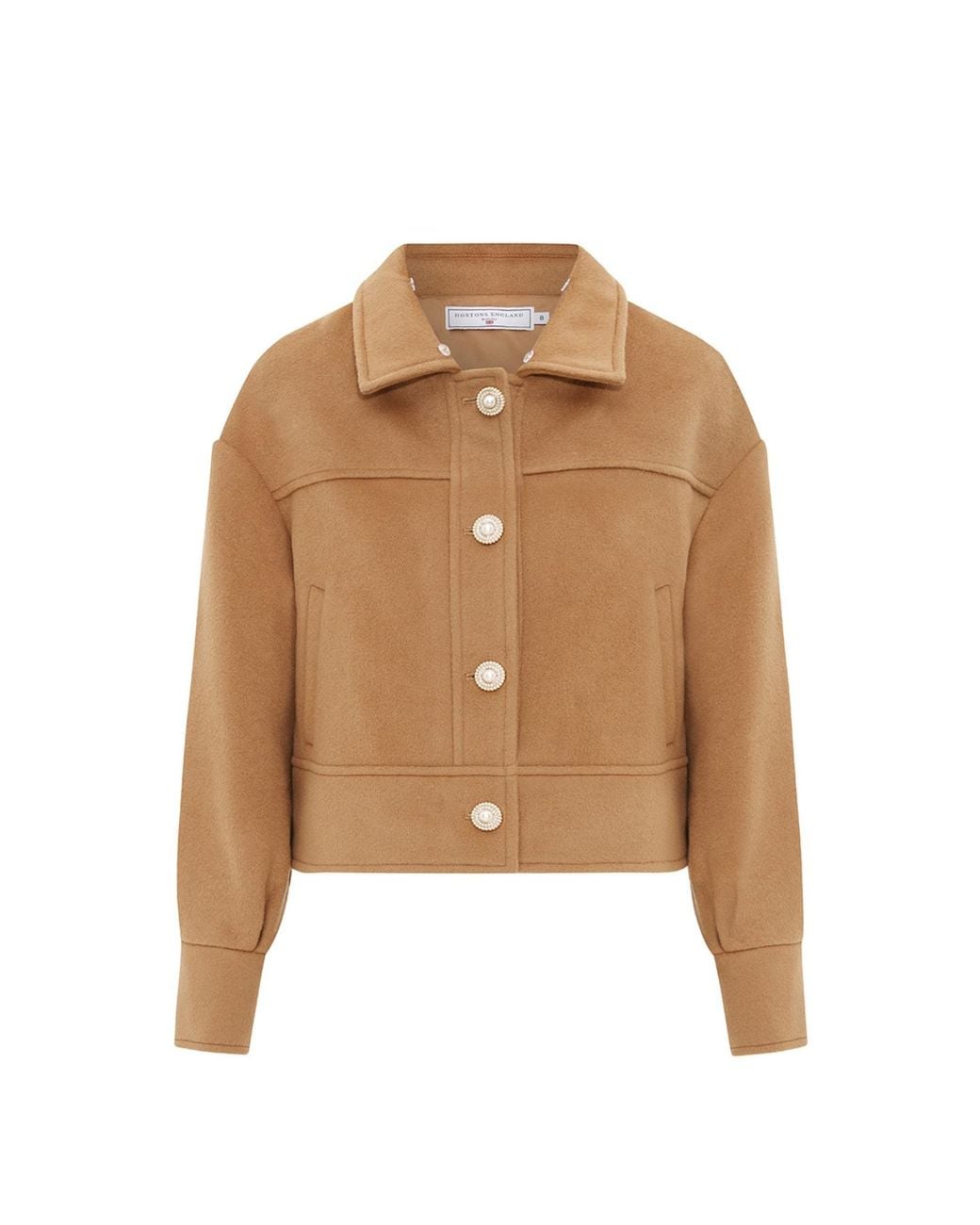 Hortons England Natural Neutrals The Hartford Jacket Tan