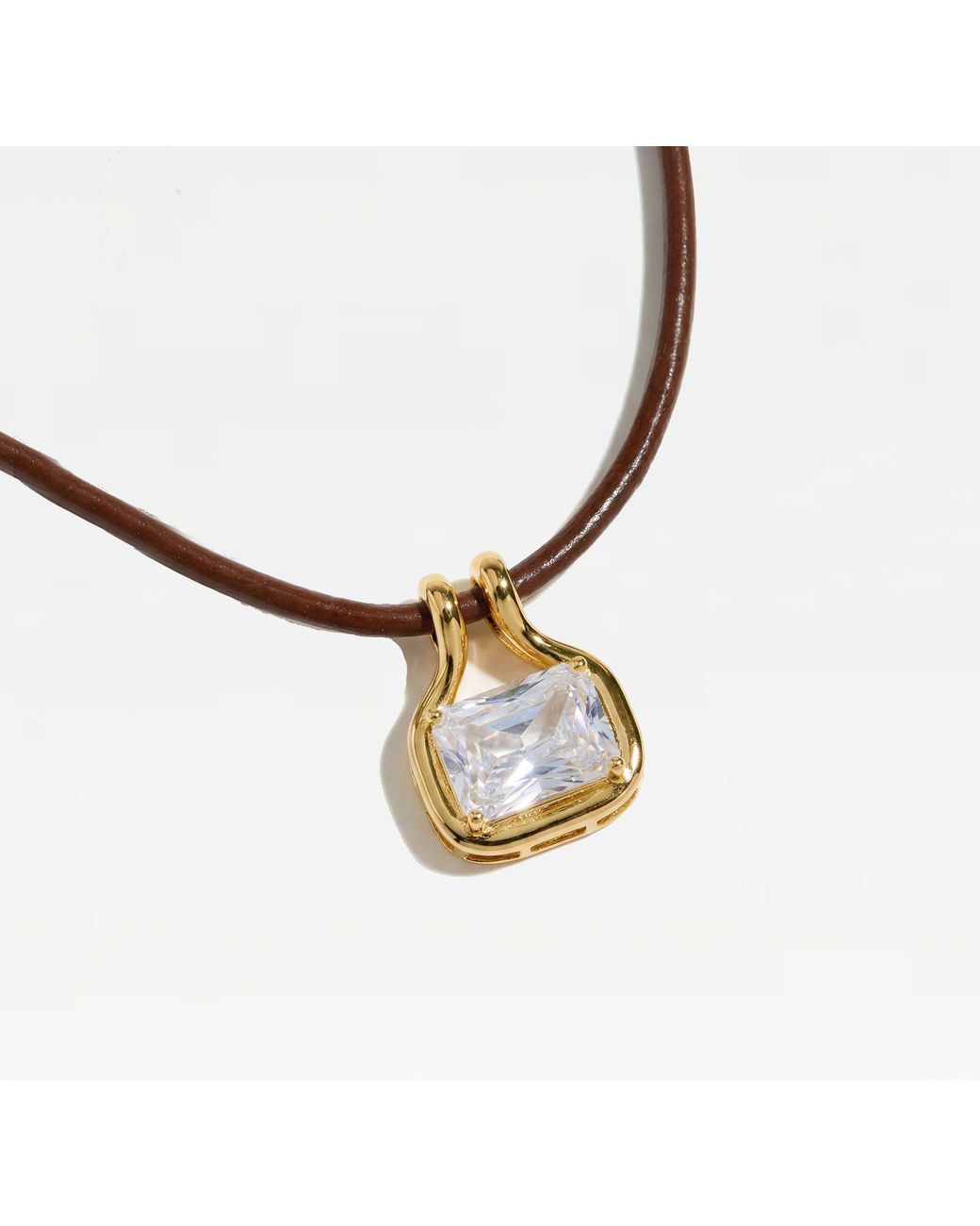 The M Jewelers Metallic The Naia Gem Pendant Necklace
