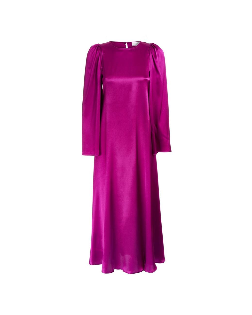 Sofia Tsereteli Purple Flare Dress