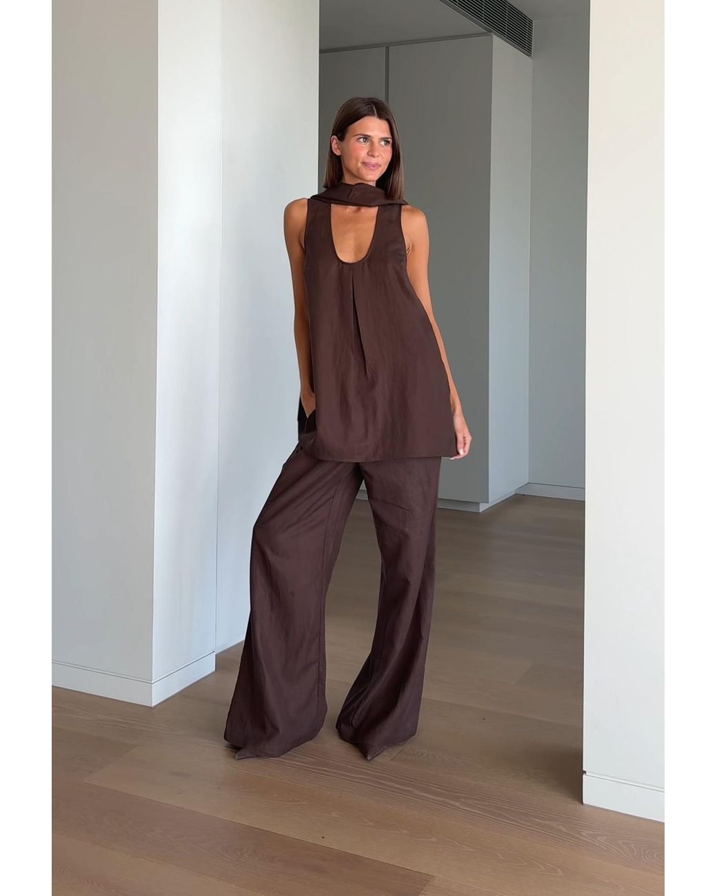Tohen Brown Manon Pants