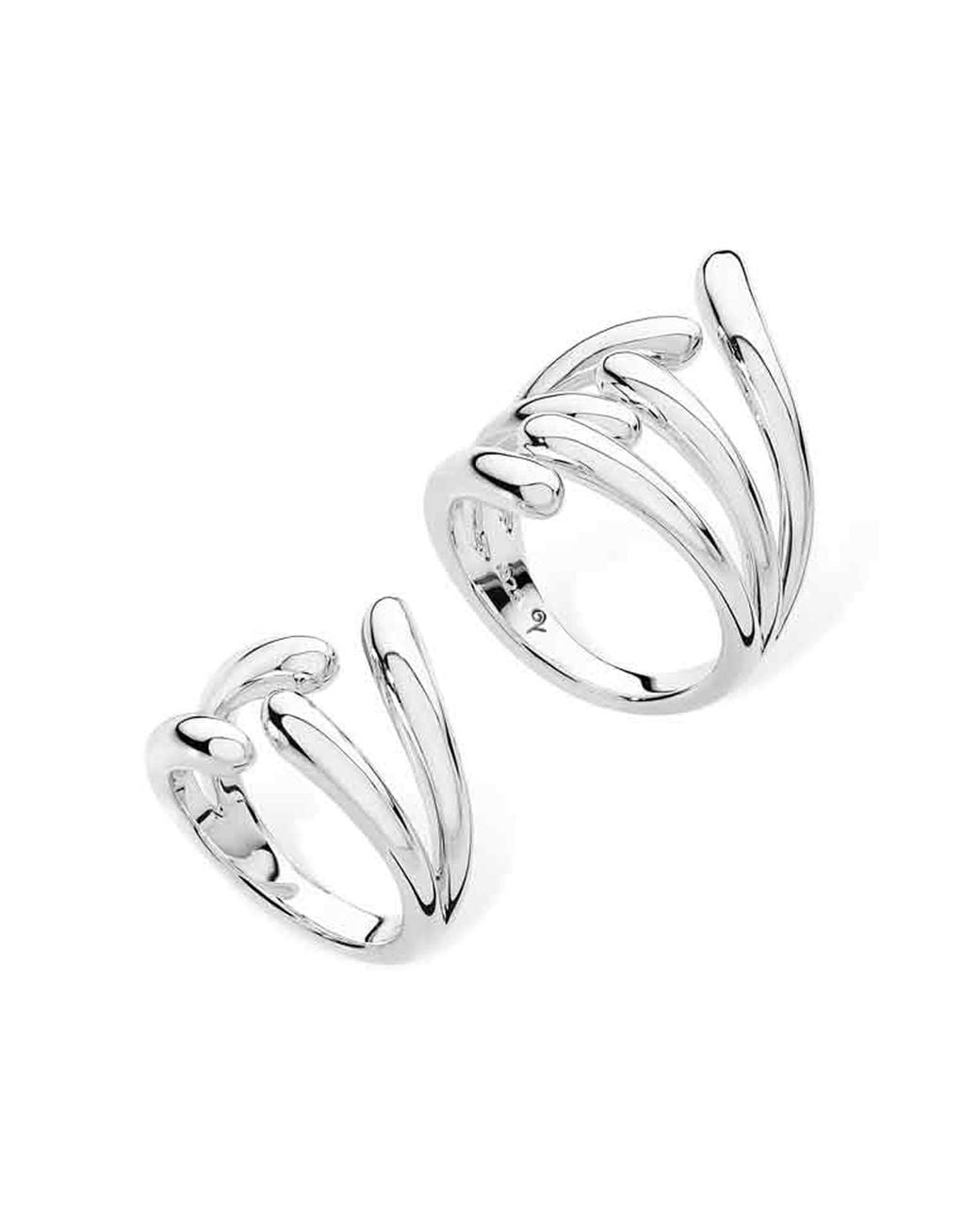 Lucy Quartermaine Metallic Four Drop Midi Ring Part Two