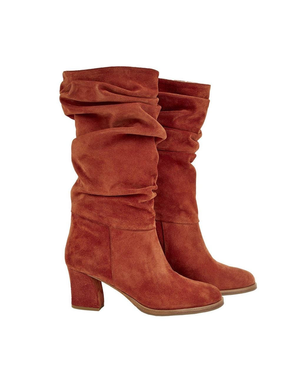 Moon D'elle Red Nube Boots