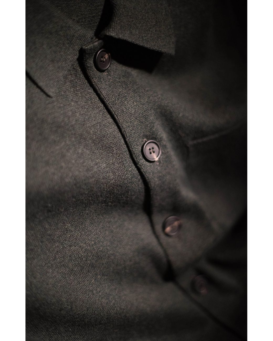 Paul James Knitwear Green Midweight Cotton Benjamin Work Shirt for men