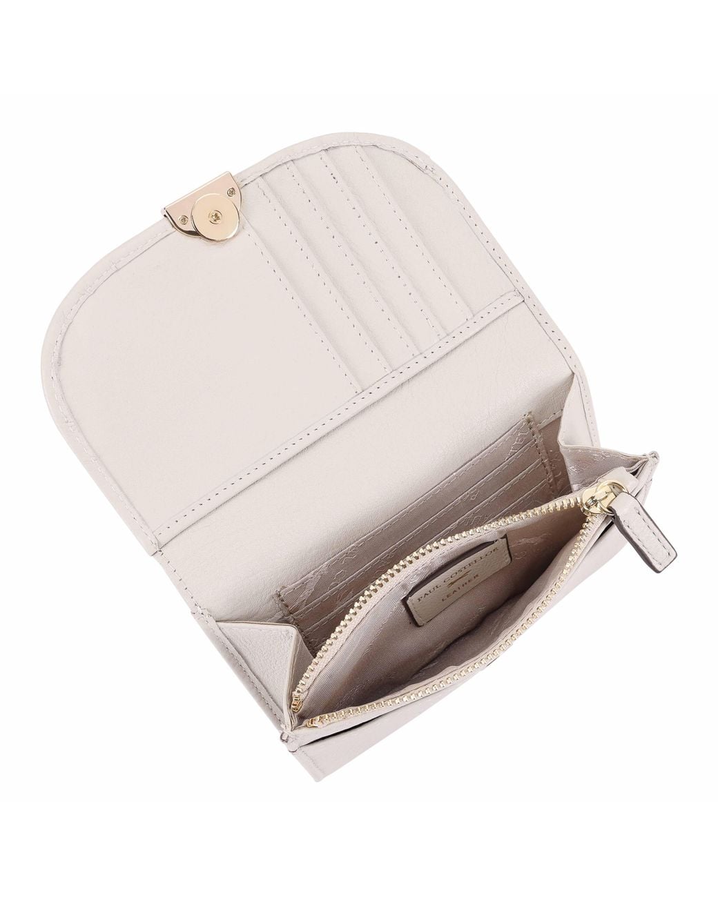 Paul Costelloe Natural Kate Leather Purse