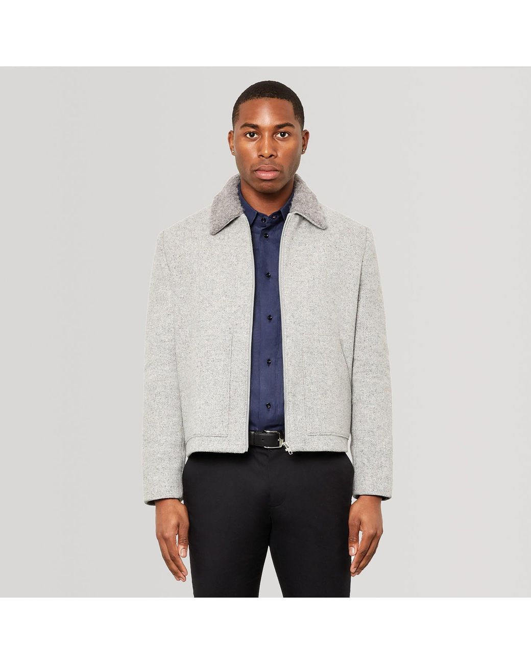 SEREN LONDON Gray Westminster Jacket for men