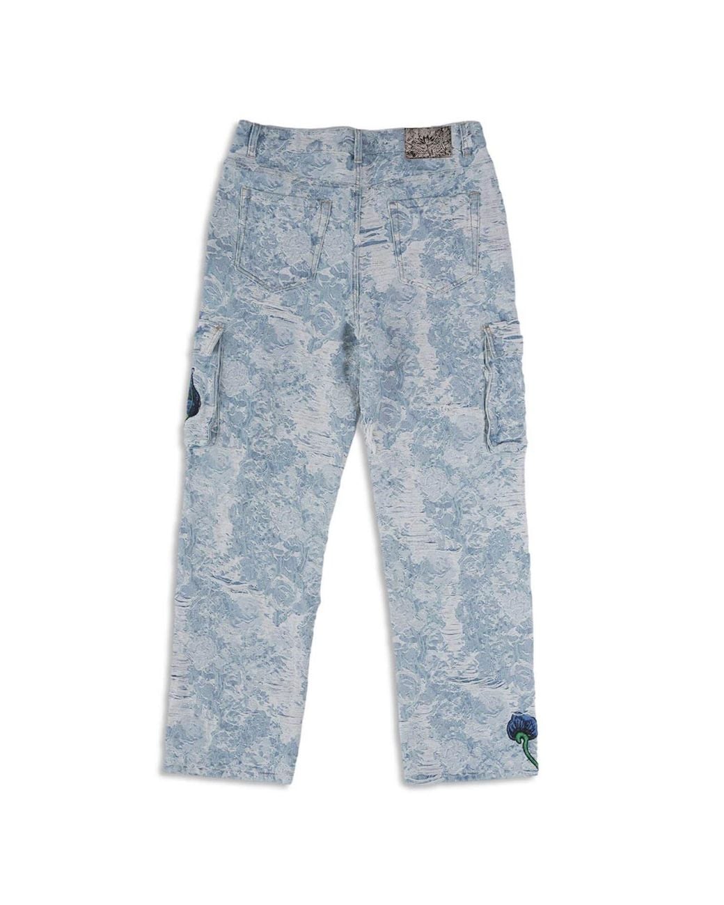 VERYRARE Blue Dark Lotus Pants for men