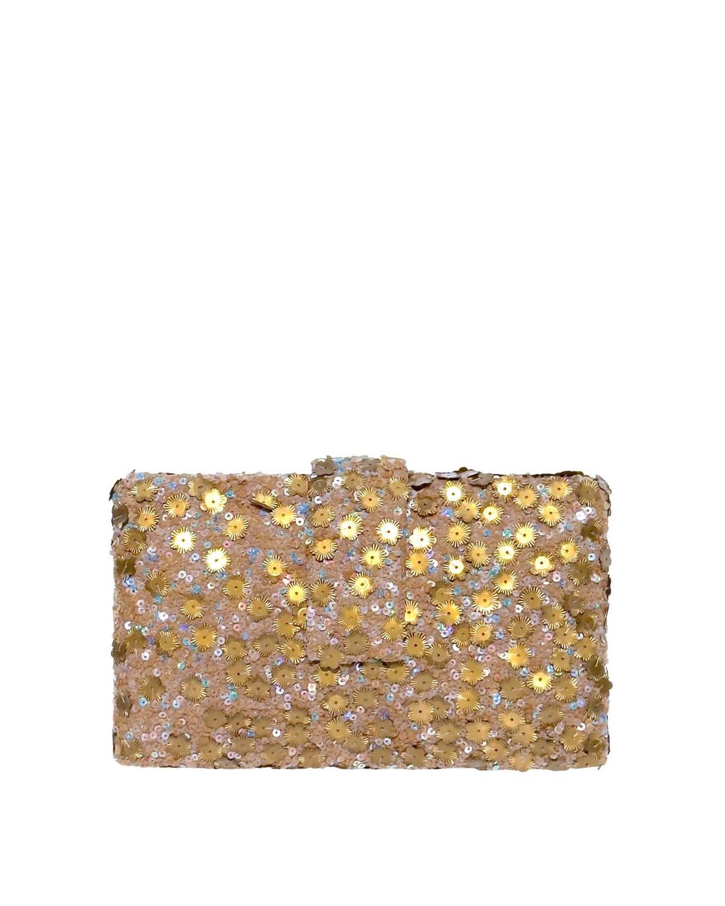 Simitri Metallic Mahal Kitsch Clutch