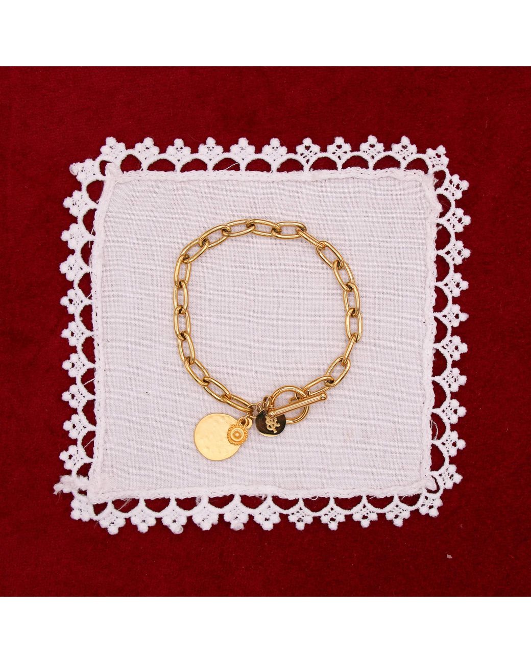 Iris London Metallic Mala Bracelet