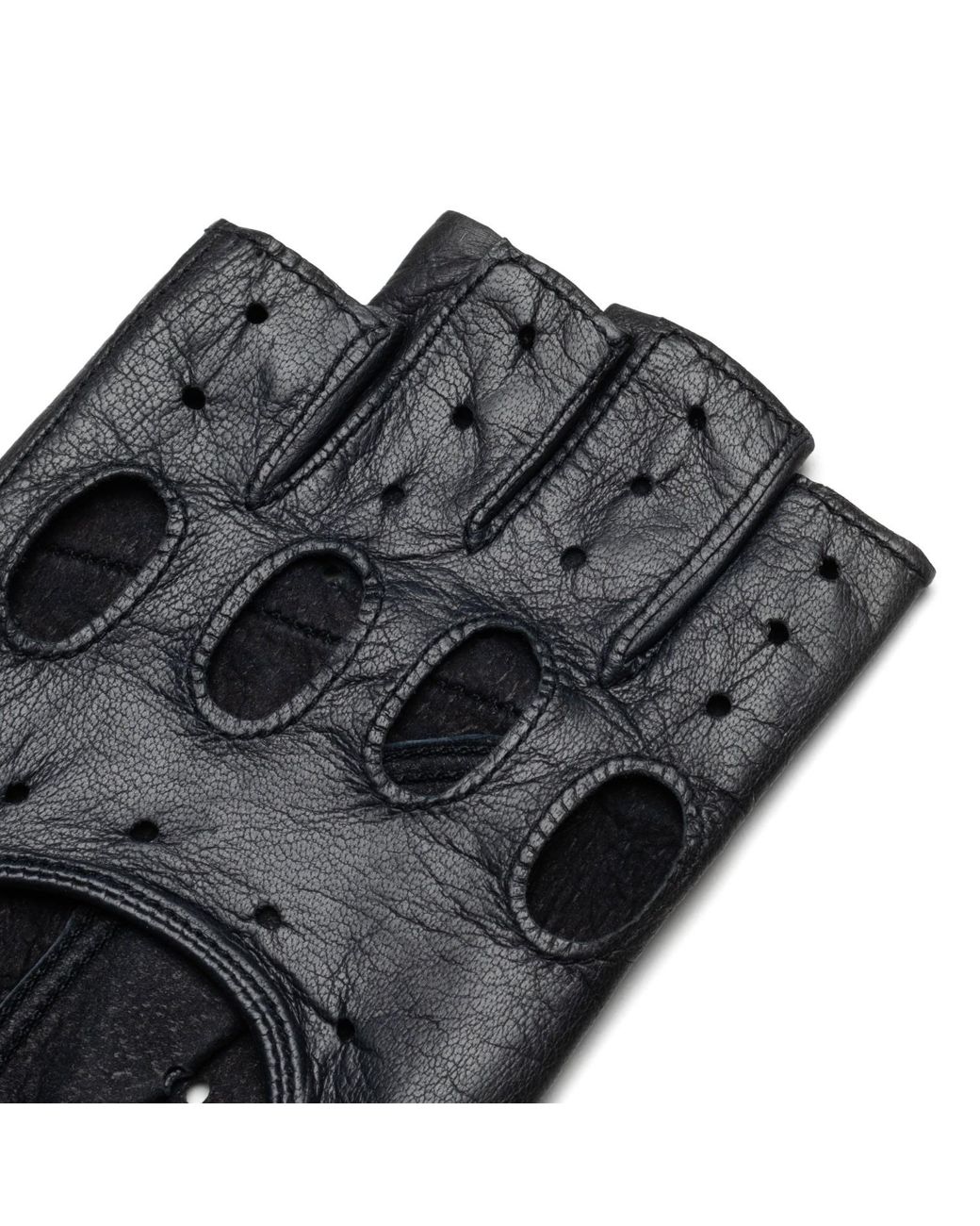 1861 Glove Manufactory Black La Spezia for men