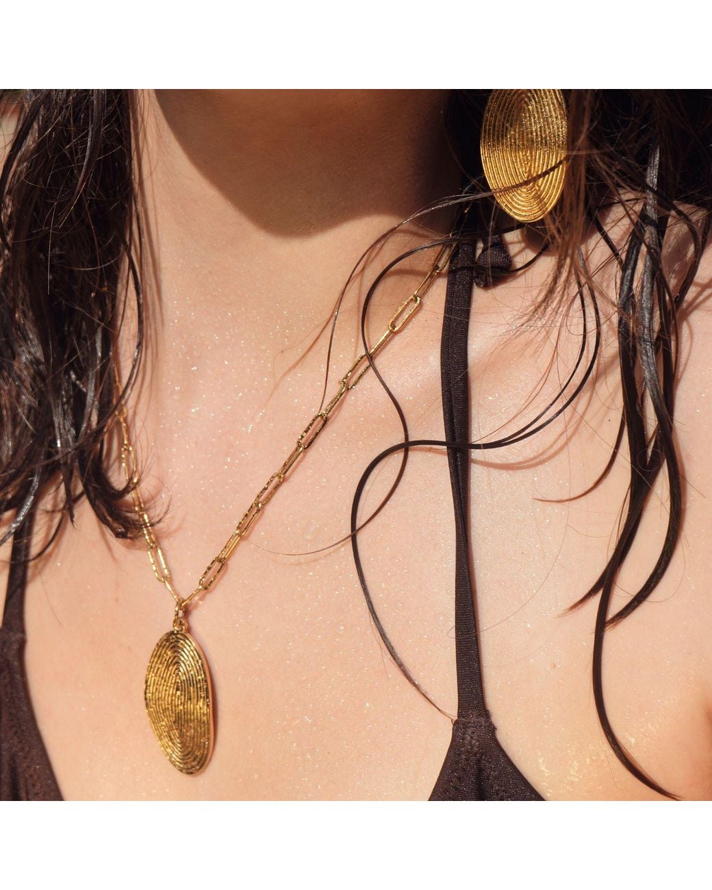 A Weathered Penny Metallic Rumi Chain