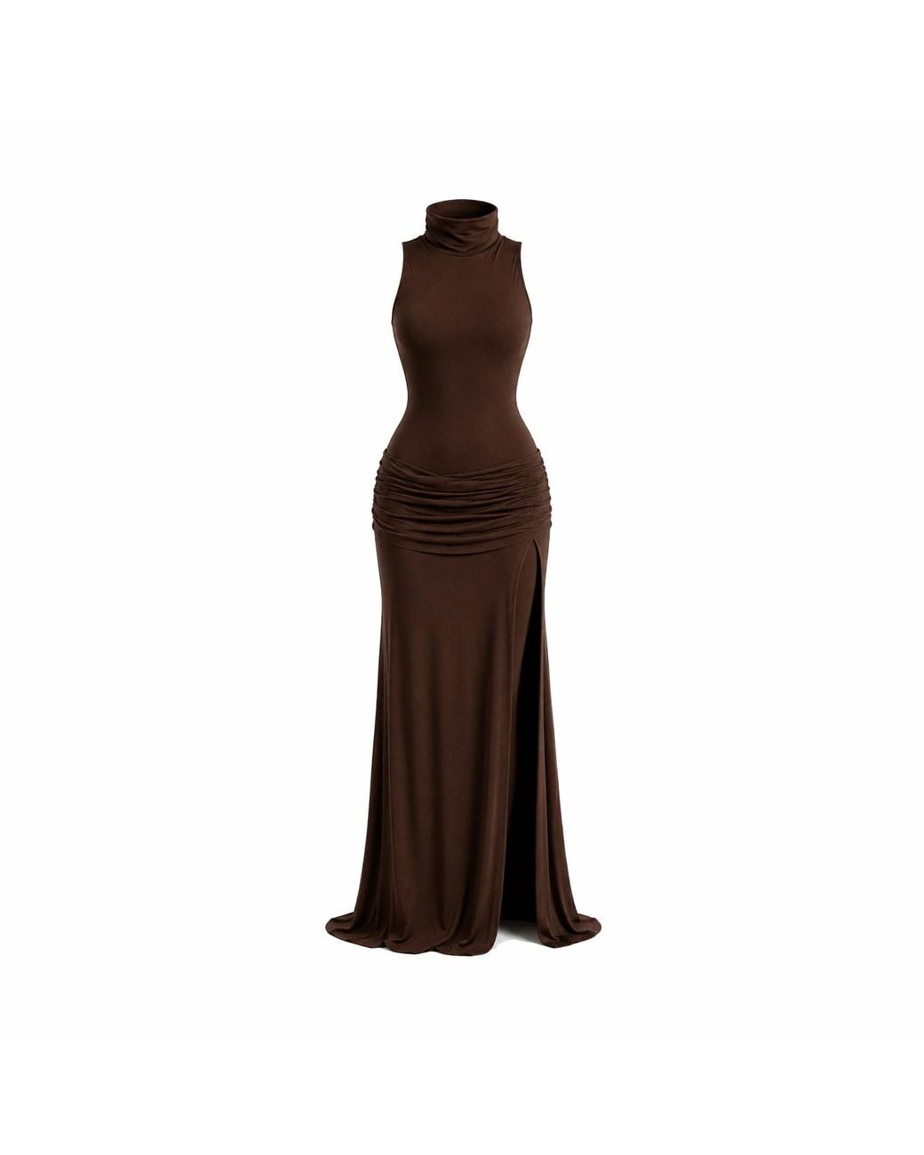Maison De Gala Brown Isadora Mocha Gown