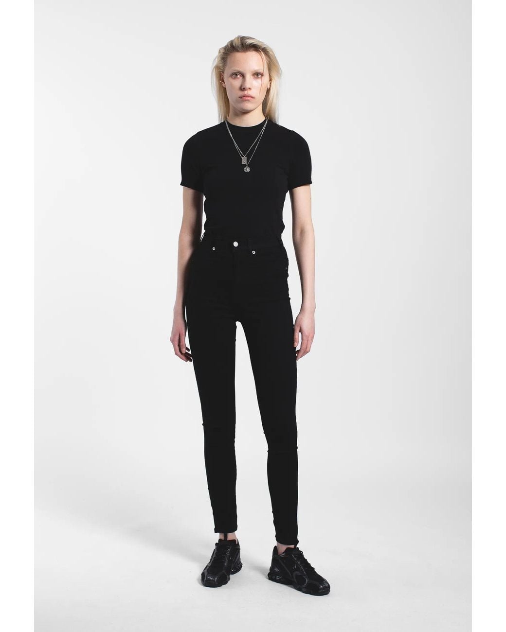 Dr. Denim Blue Solitaire High Skinny