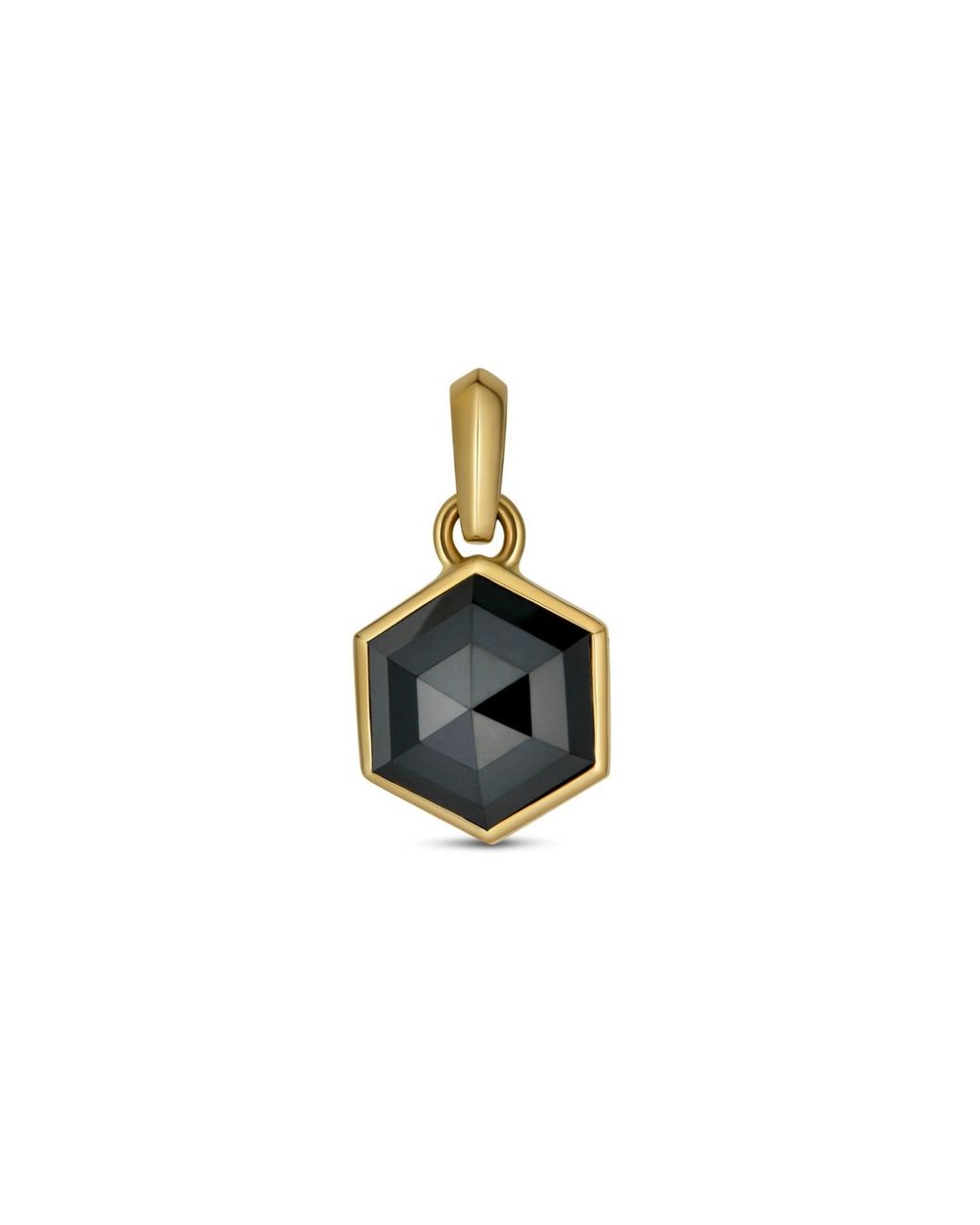 Rahul's Jewels Multicolor Sanctum Hexa Pendant -14 Karat With Genuine Diamond
