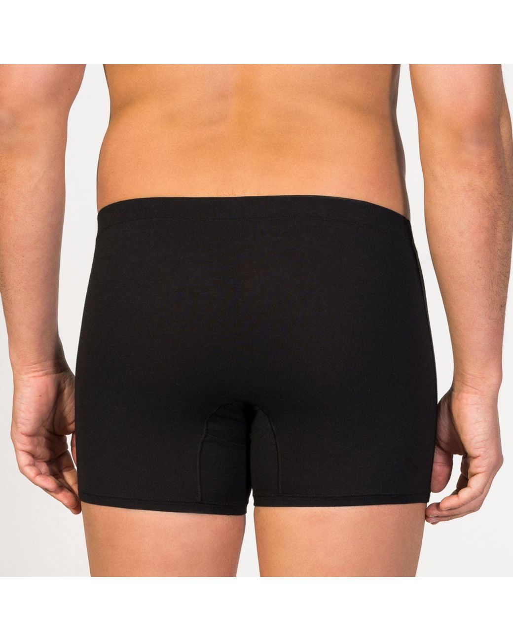 Zd - Zero Defects Black Heracles Fly Front Boxer – Maximum Softness For Sensitive Skin for men