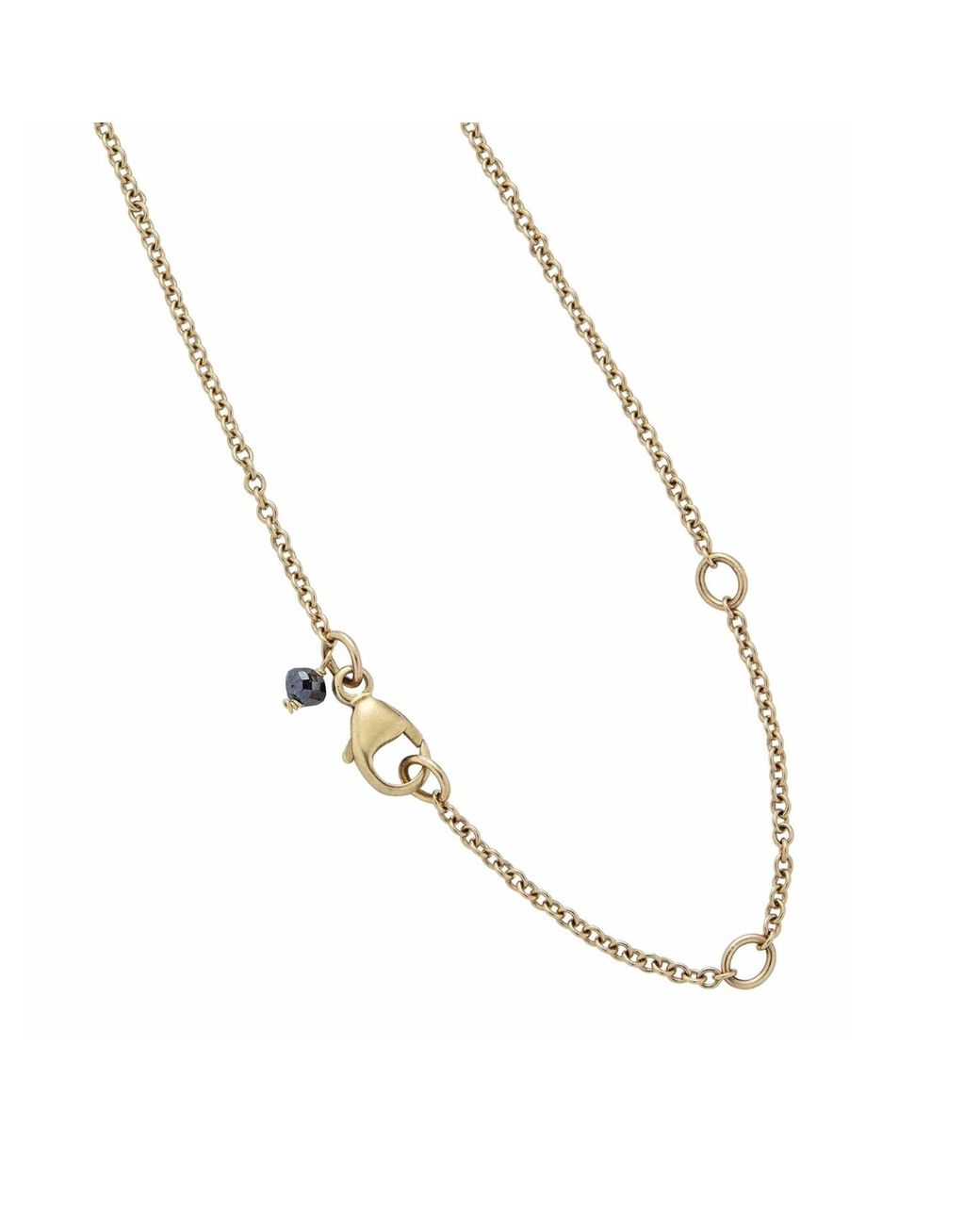Rahul's Jewels Metallic 16"-18" Adjustable Foundations 14 Karat Cable Chain