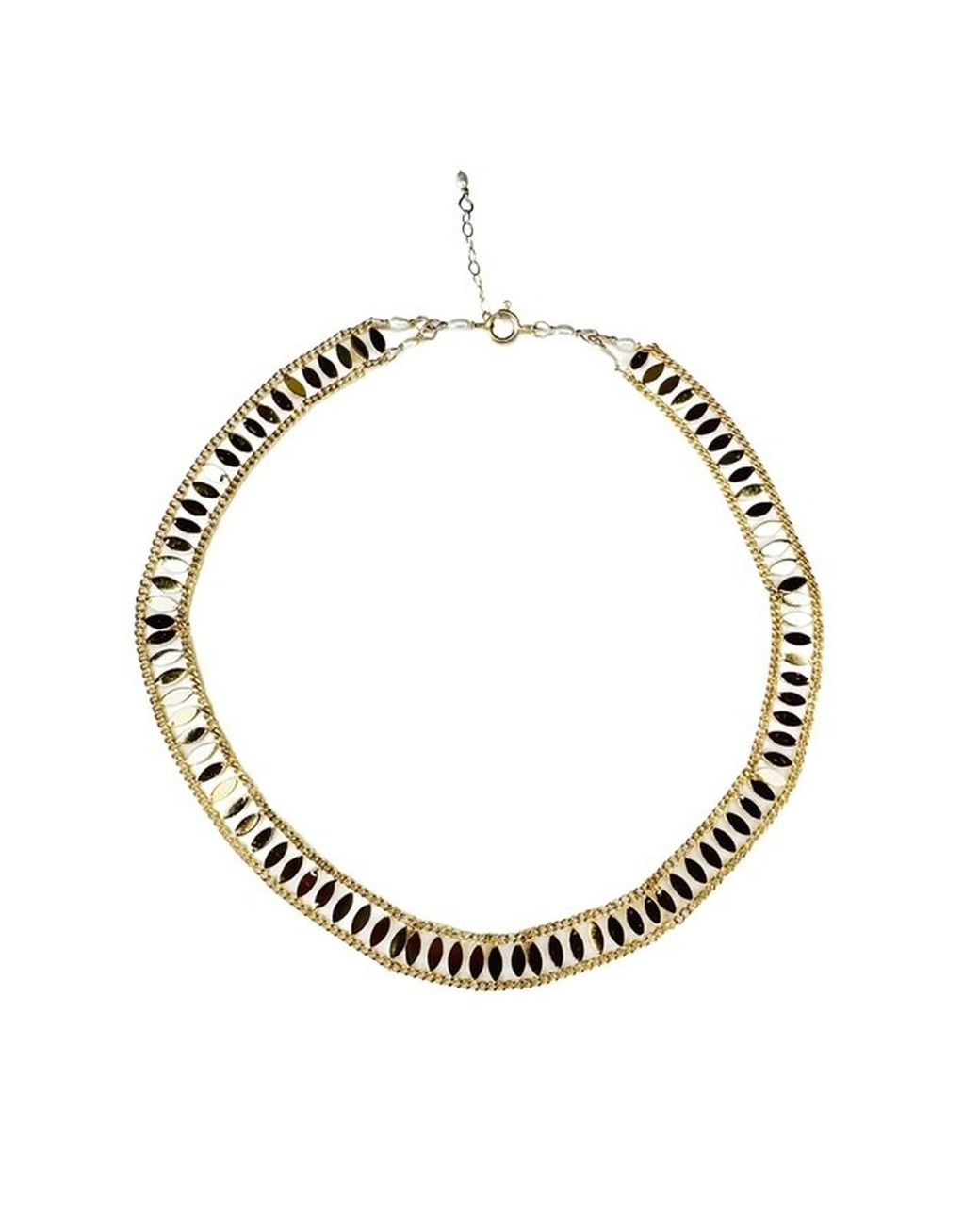 Lexi Jewelry Metallic Golden Hour Choker Necklace