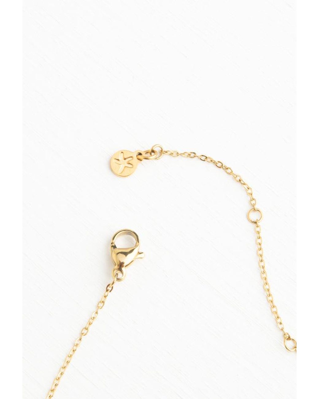 Starfish Project Metallic Walk Humbly Bar Necklace