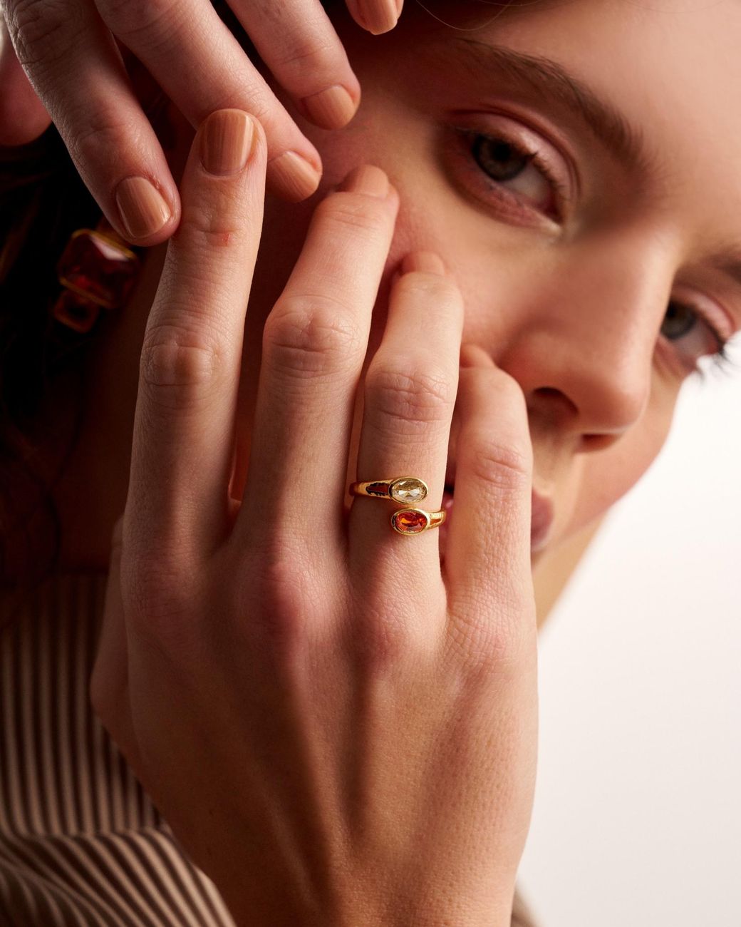 Kybele Studio Metallic Linea Ring