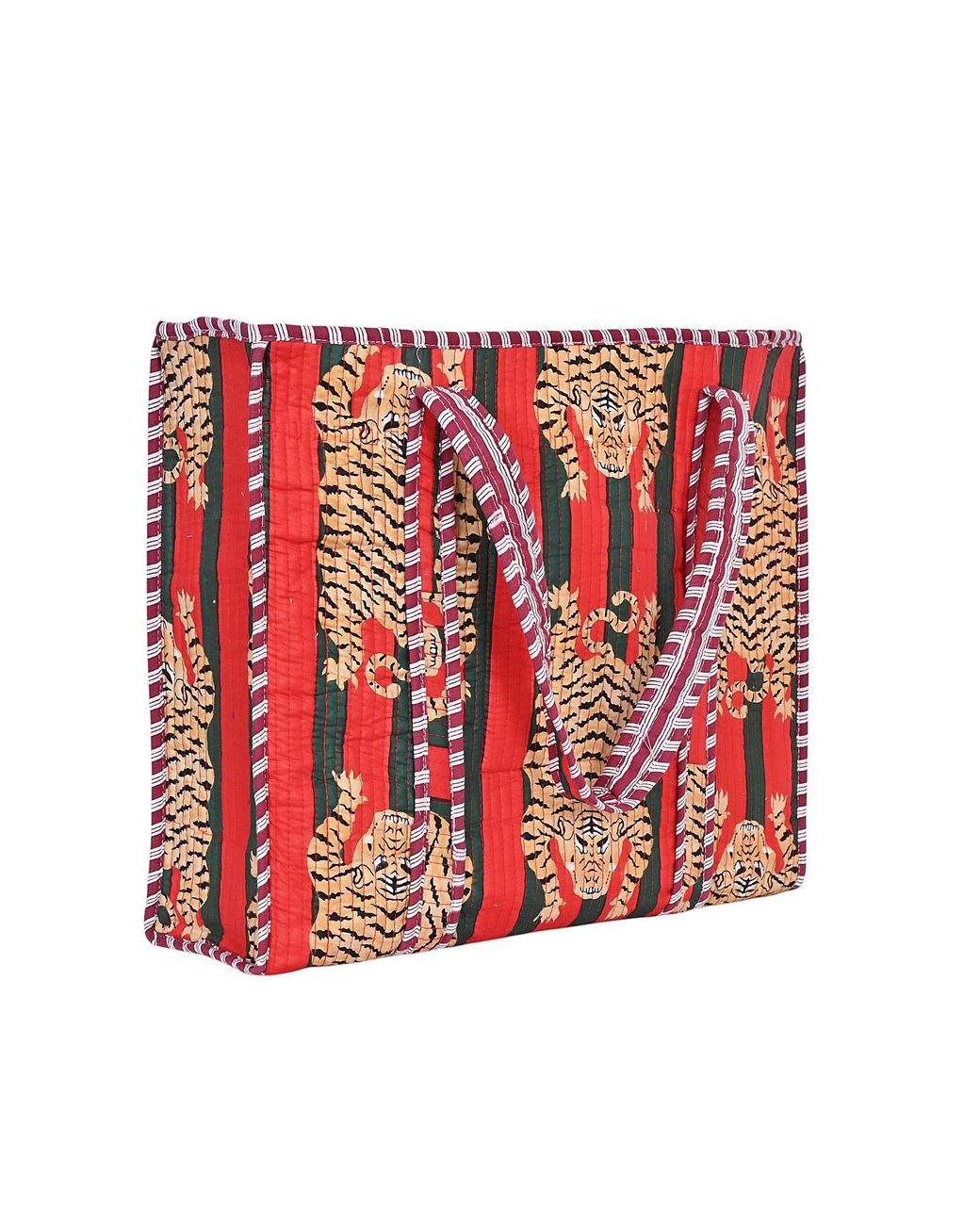 Conscious Yoga Collective Red The Ultimate Tibetan Tiger Tote