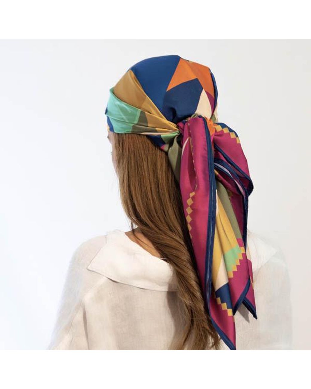 Le Trap Orange New Destiny Scarf