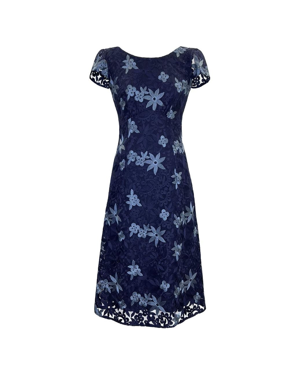 Alie Street London Blue Charlotte Lace Dress