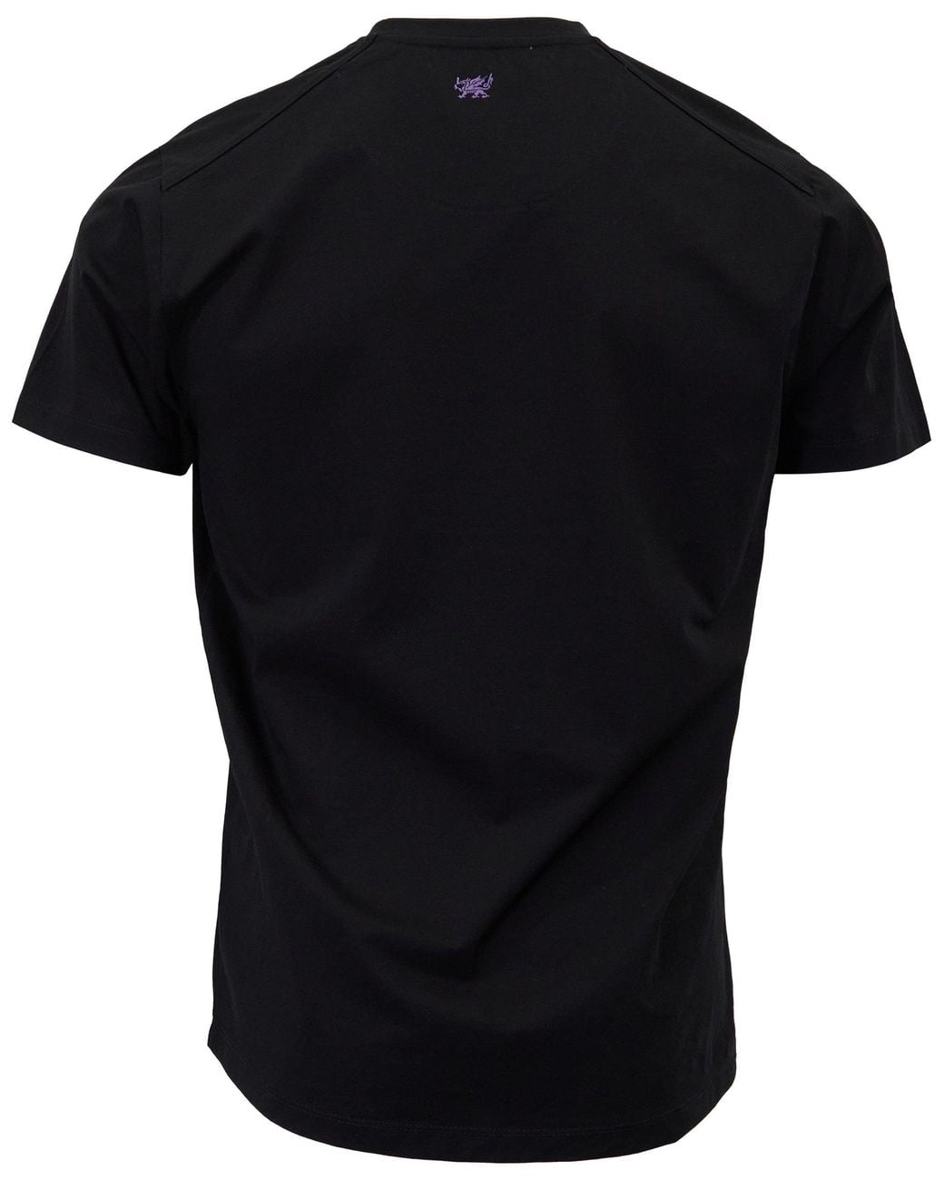 Lords of Harlech Black Timothy Stretch Cotton Crew-Neck Tee for men