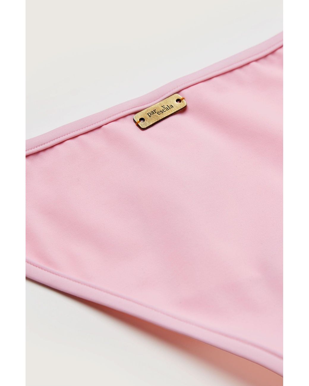 Par & Escala Pink Iso Bikini Bottom