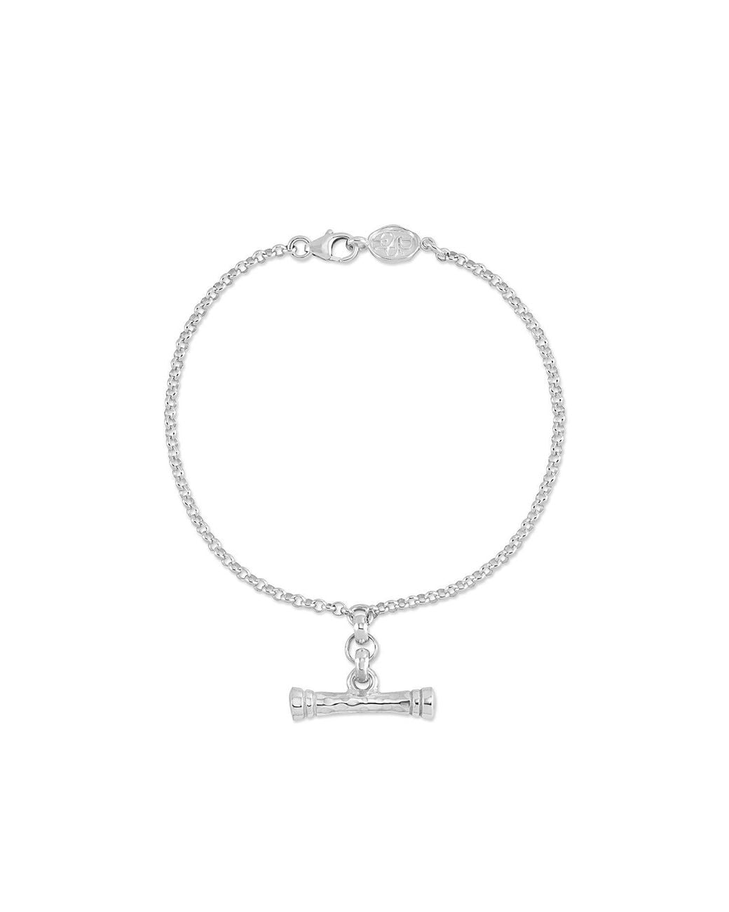 Dower & Hall Metallic Nomad T-Bar Chain Bracelet