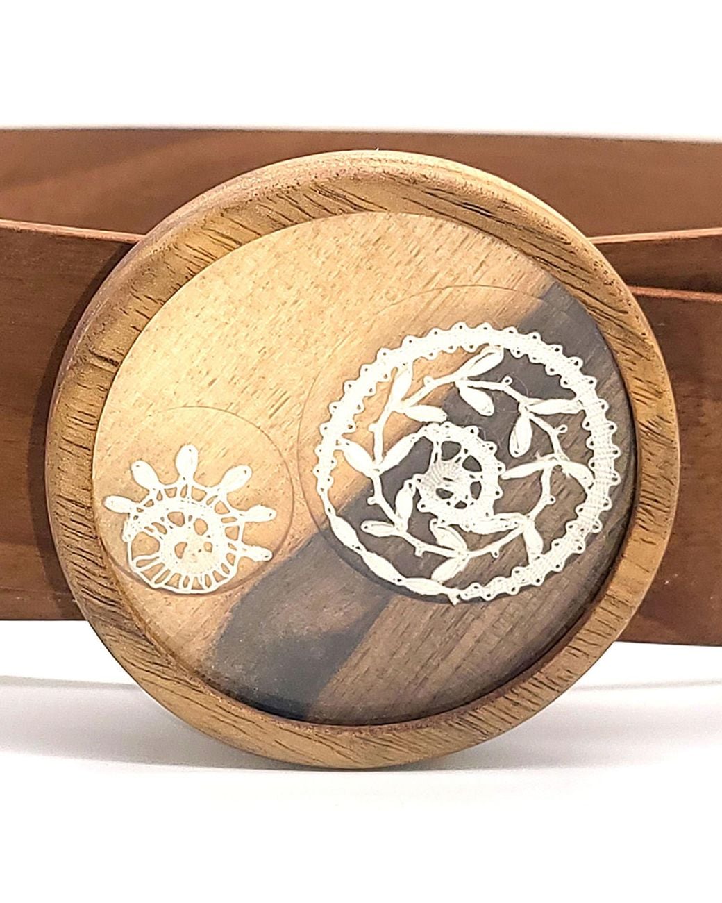 Wood Belt Brown Vatnajokull Dress Hugger 410
