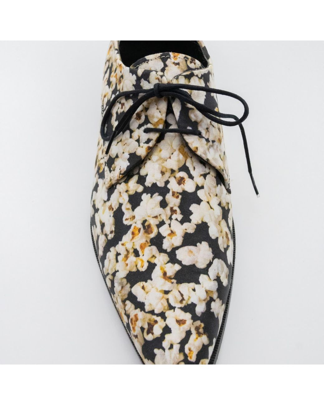 Absurde Black Popcorn Shoes for men