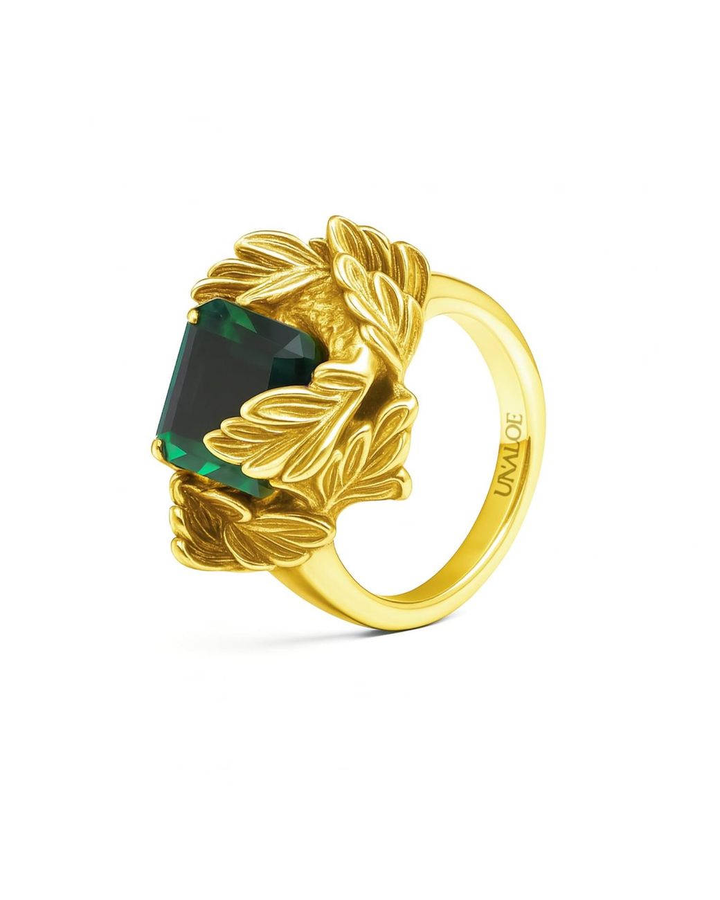 Unaloe Metallic Ring