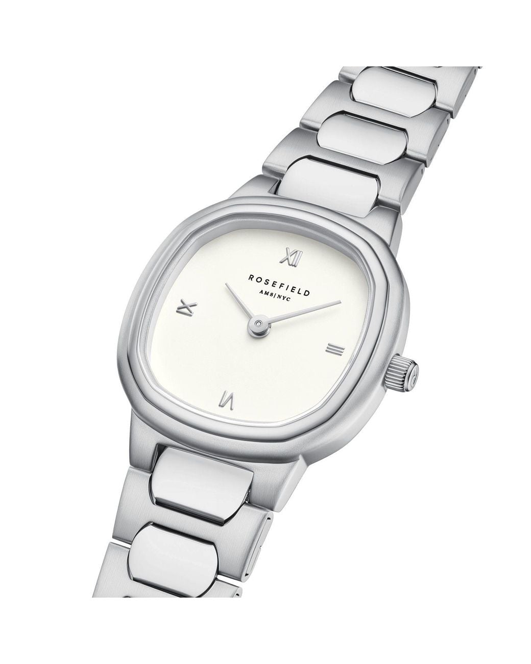 ROSEFIELD Metallic Gaia Xs Watch With Creme Dial And Roman Indexes