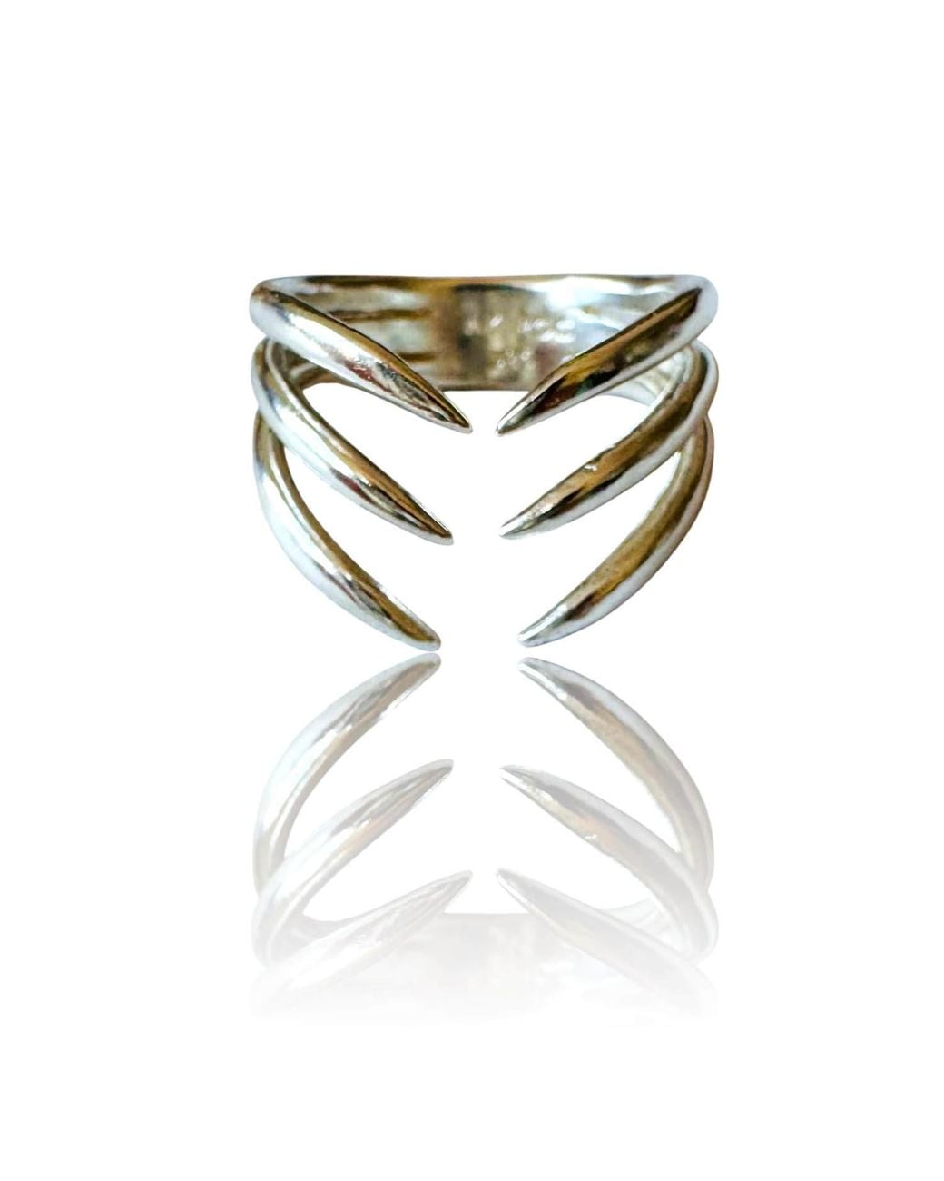 Aki Roc Jewelry Metallic The Hug Ring Trio