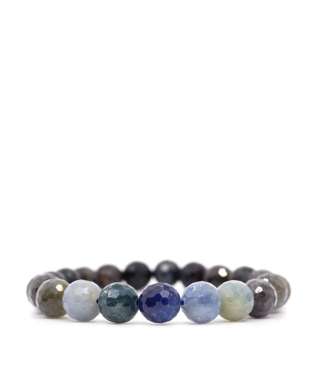 Shar Oke Blue Ombre Emerald Bracelet for men