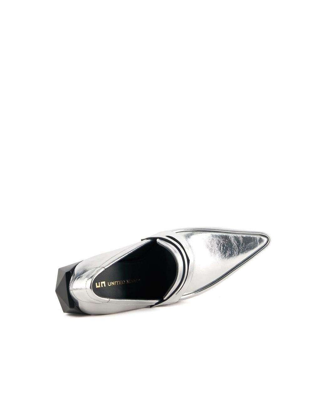United Nude White Gem Loafer Hi