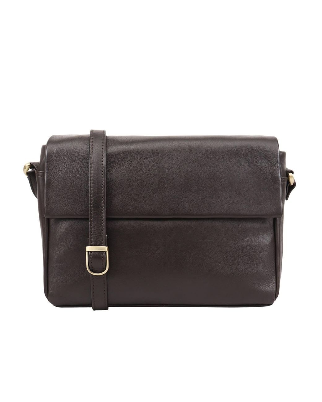 Lloyd Baker Black Lavasa Leather Crossbody Bag