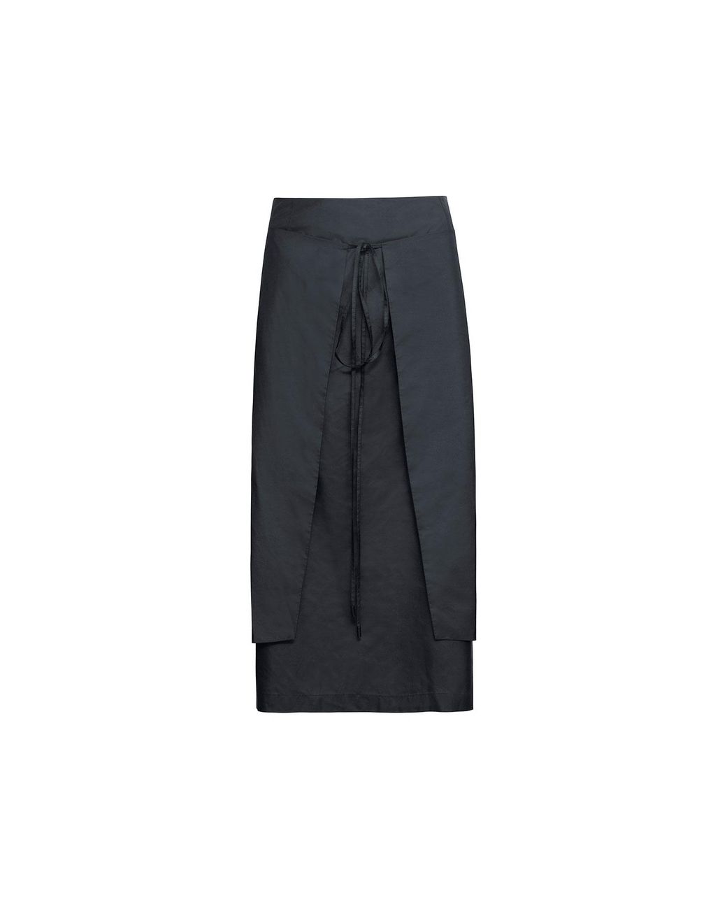 Audrey Vallens Blue All-Gen Front Overlay Skirt